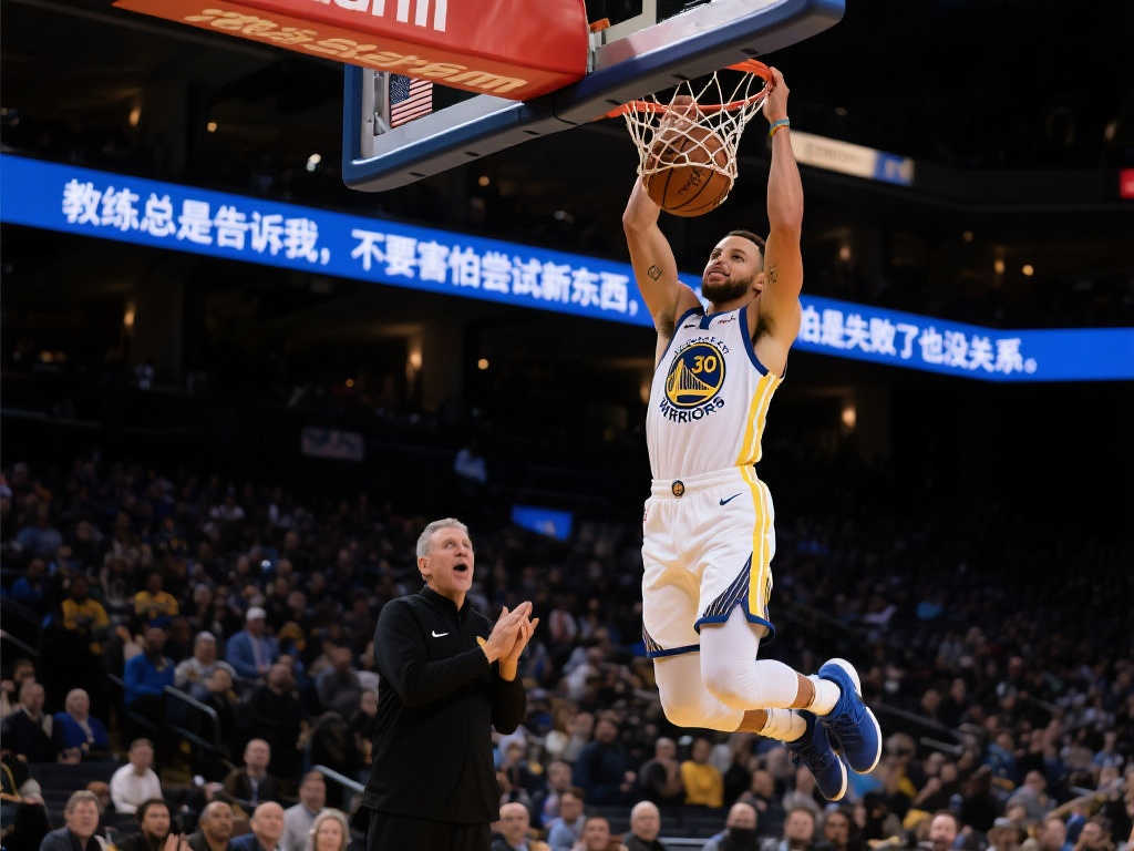 库里六年仅一扣献给他：生涯最后一扣的深意